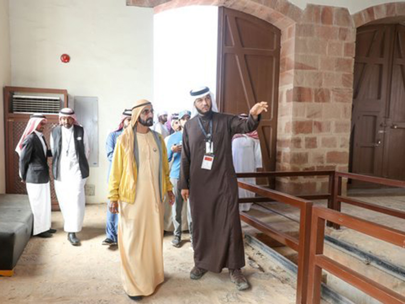 الشيخ محمد بن راشد يشيد بالسياحة في السعودية خلال زيارته لها